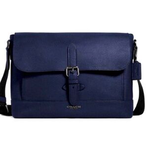 Coach Hudson Men's Blue Messenger Bag